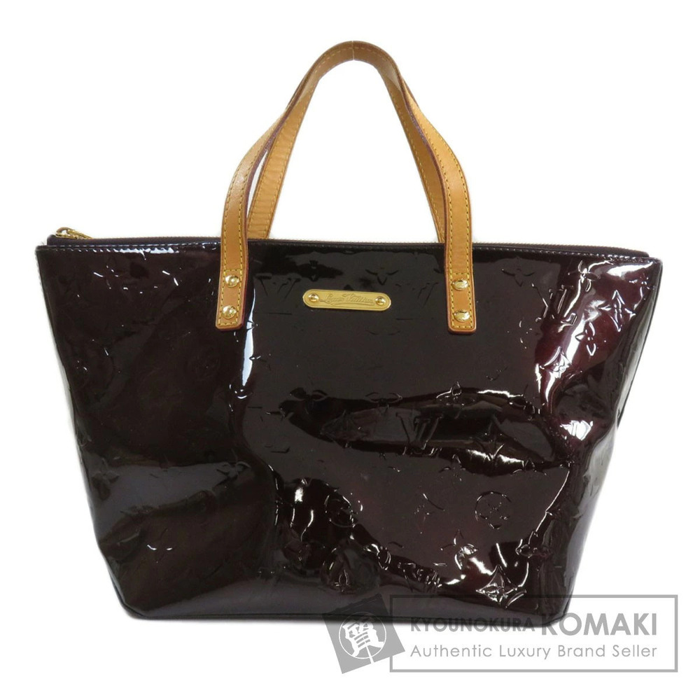 Louis Vuitton Bellevue Vernis Handbag Leather